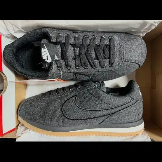 [BUNJANG] Nike Cortez Black Denim Women&