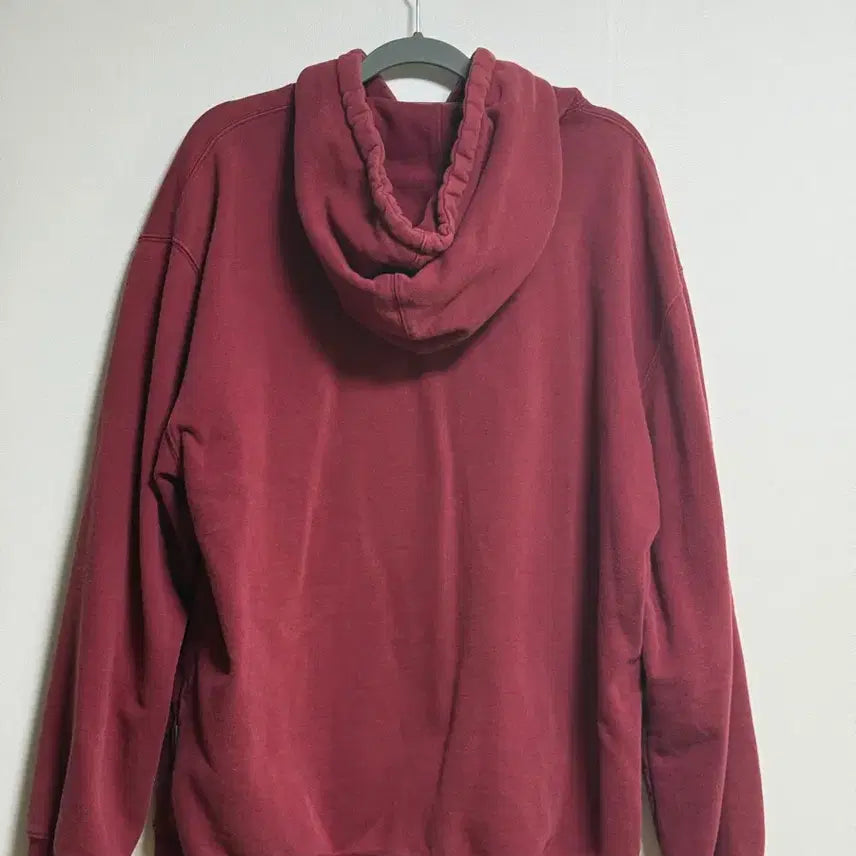 [BUNJANG] Yeseyesee Burgundy Hoodie XL / [XL] 예스아이씨 버건디 후드티