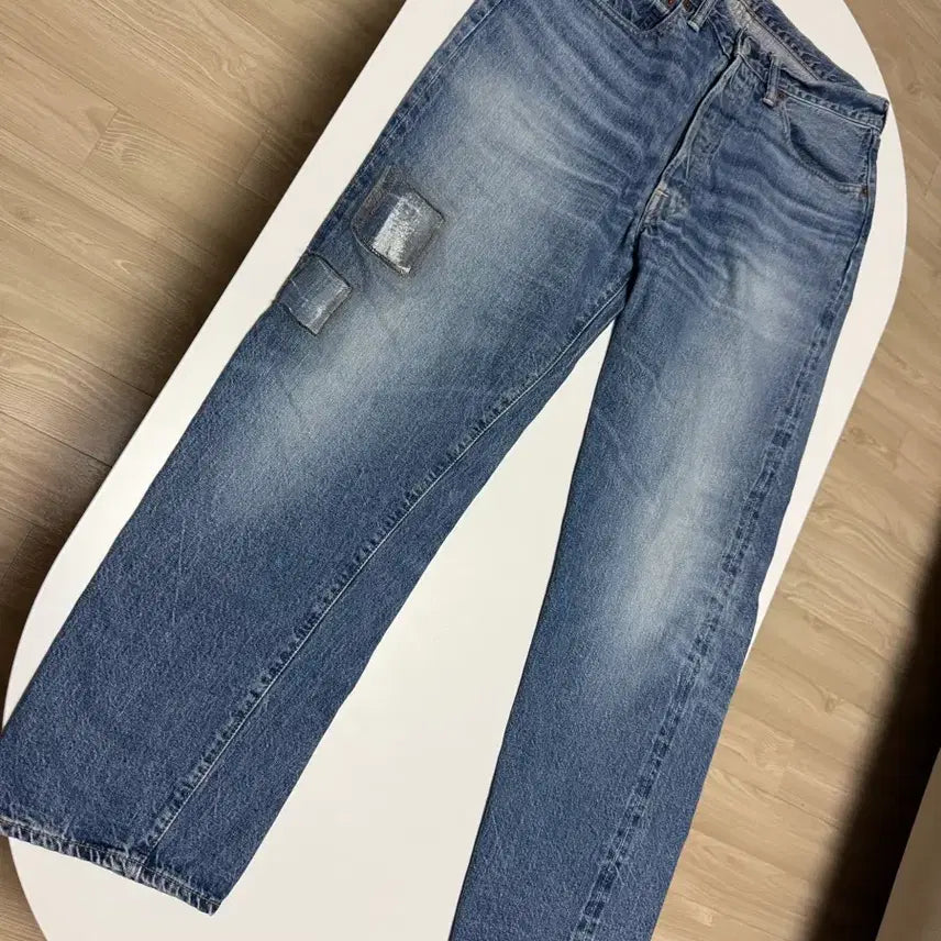 [SOLD OUT] 웨어하우스 1101 세컨핸즈 2nd 패치 커스텀 34사이즈