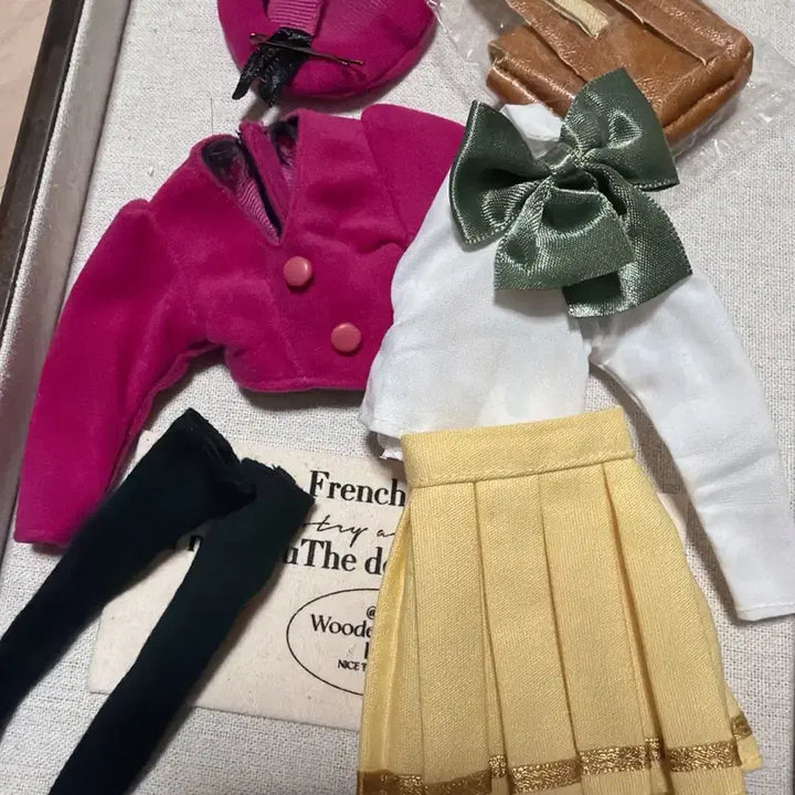 [BUNJANG] Magical Angel Netty Uniform Costume for Dolls (6-Inch/Rika Size) / 천사소녀네티의상 판매합니다