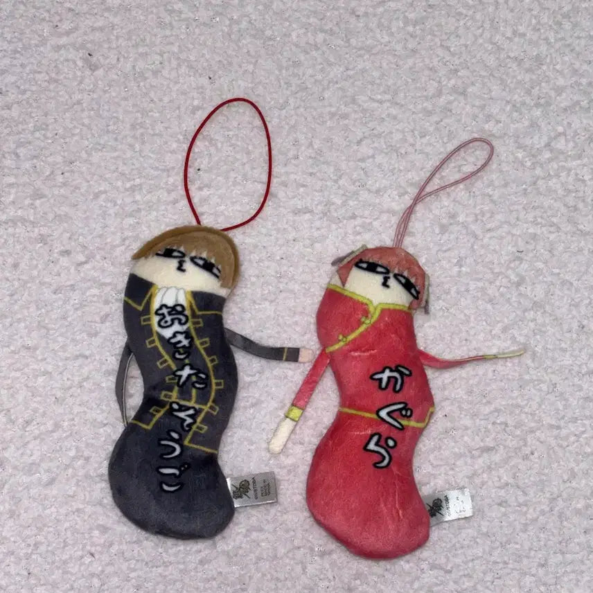 [BUNJANG] Gintama Kagura and Sogo Nui Plush Doll Bundle / 은혼 뒤틀린녀석들 카구라 소고 누이 인형