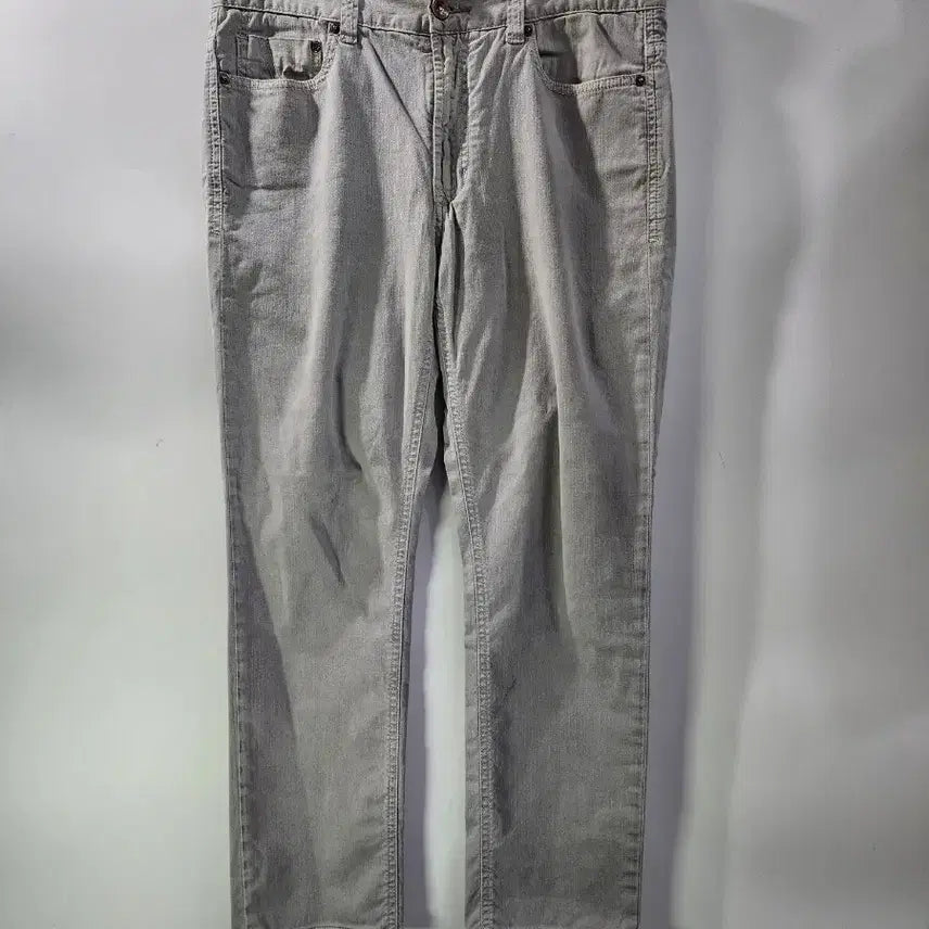 [BUNJANG] Series Urban Generation Hipster Fit Straight Leg Pants Light Grey / [W82] 시리즈 힙스터 팬츠 라이트그레이 / 스판 3.9