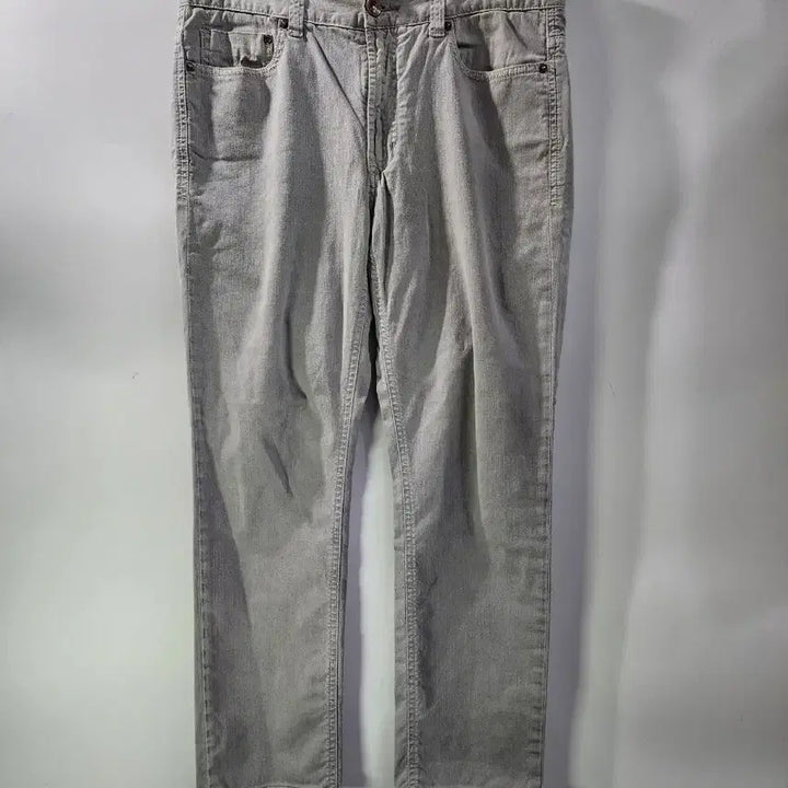 [BUNJANG] Series Urban Generation Hipster Fit Straight Leg Pants Light Grey / [W82] 시리즈 힙스터 팬츠 라이트그레이 / 스판 3.9