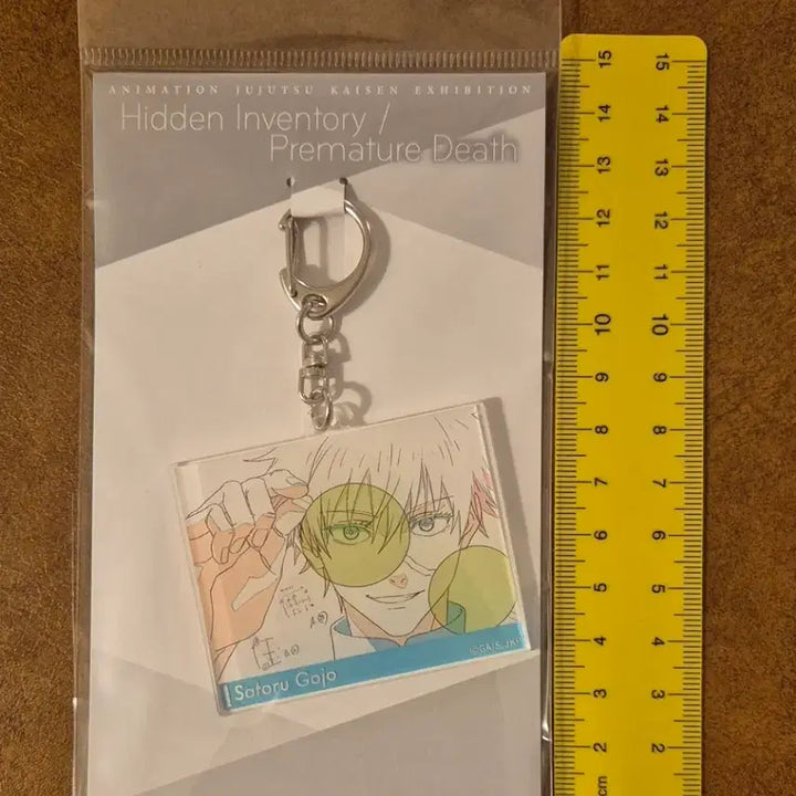 [BUNJANG] Jujutsu Kaisen Gojo Acrylic Charm 2-Type Bundle Set / 주술회전 고죠사토루 원화 아크릴키링 2종 일괄