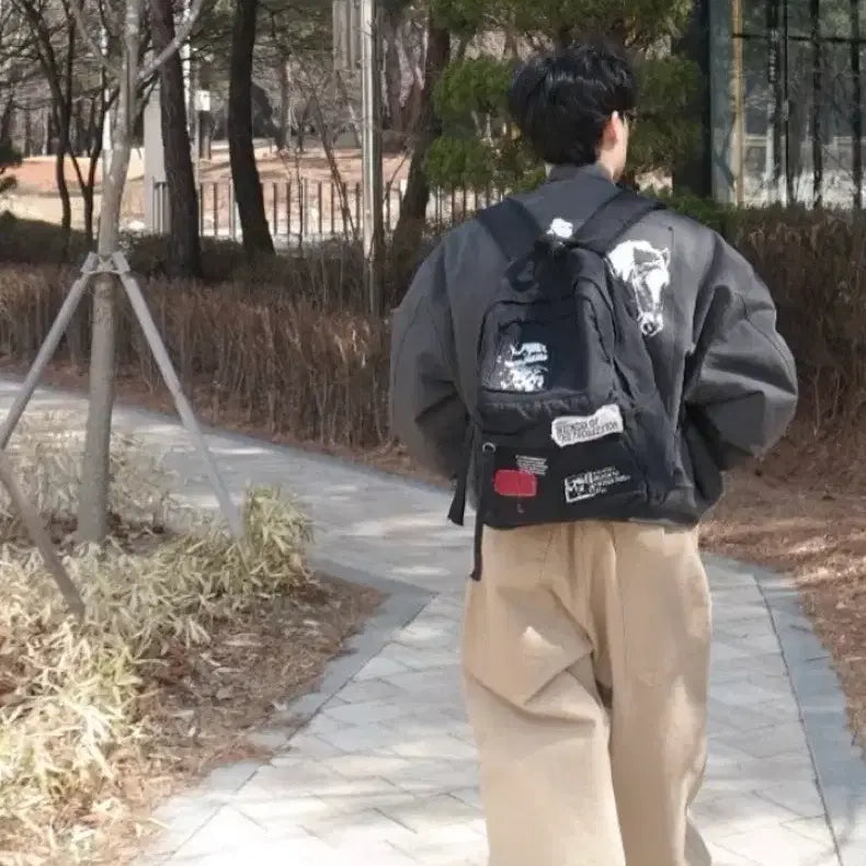 [BUNJANG] MJD CANVAS 3D KNEE PANTS BEIGE L / MJD) CANVAS 3D KNEE PANTS BEGE L사이즈