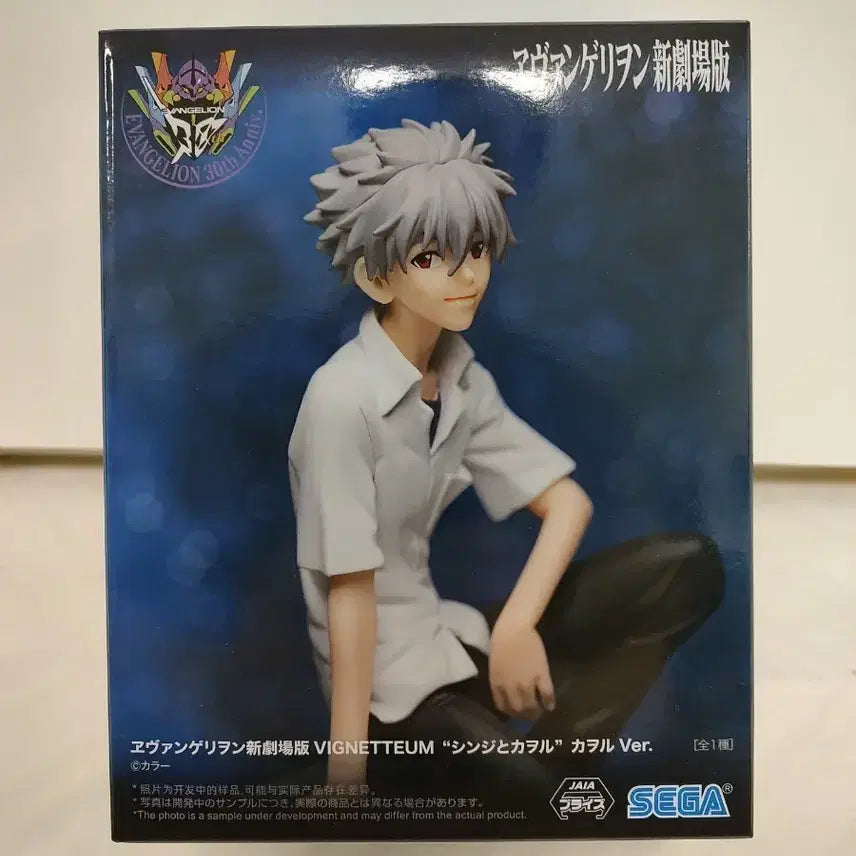 [BUNJANG] Evangelion 30th Anniversary Nagisa Kaoru Vine-ti-um Figure / 어린이날 할인)미개봉최저 에반게리온 30주년 카오루 비네티움 SEGA