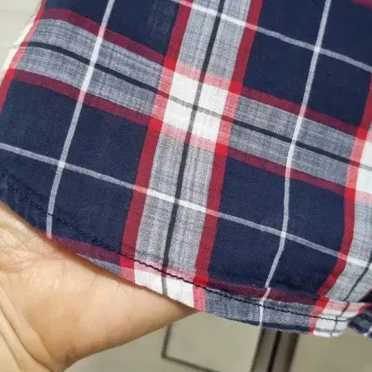 [BUNJANG] Tommy Hilfiger Denim Check Shirt / 타미힐피거 데님 체크 셔츠 S/P