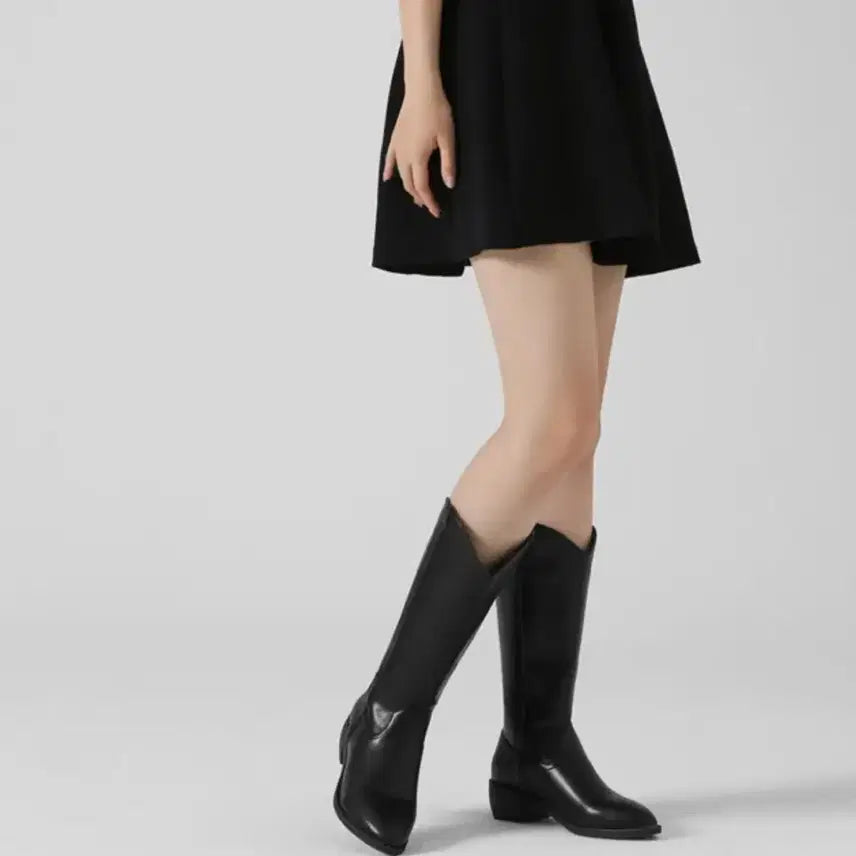 [BUNJANG] Chakangudu Western Boots Basic / 착한구두 웨스턴 하객룩 부츠 기본부츠 하객룩구두 여성구