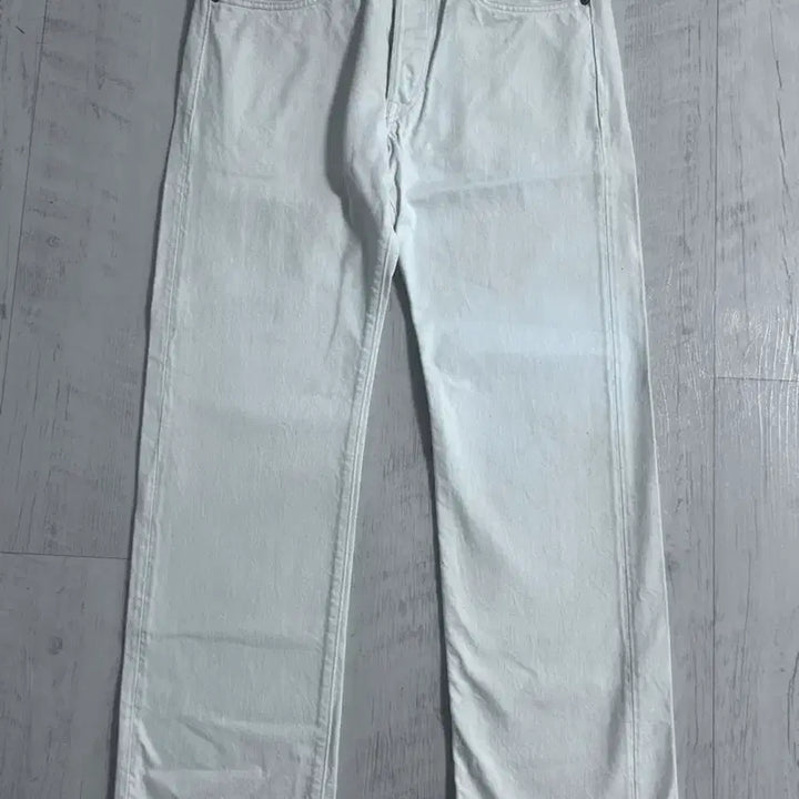[SOLD OUT] RRL 스트레이트 레그 핏 내추럴 / 화이트 데님 팬츠 32x30