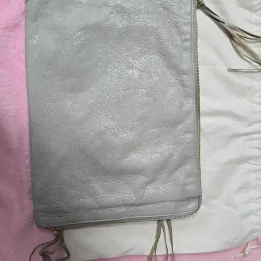 [BUNJANG] Balenciaga Classic Clutch Bag Gray / 발렌시아가 클래식 클러치백 그레이