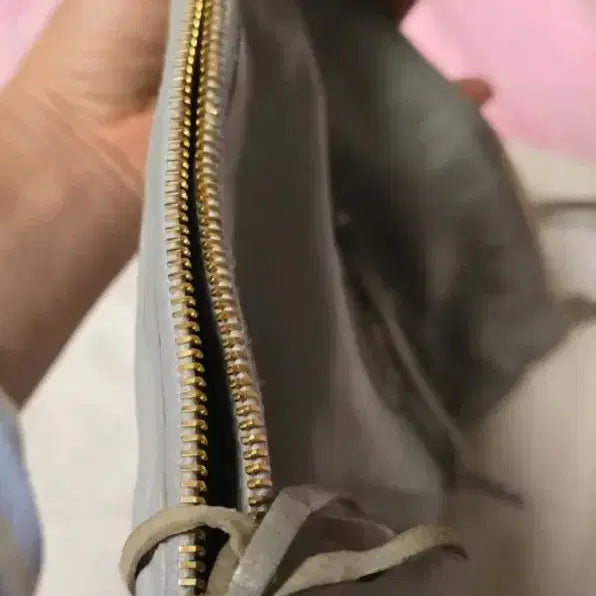 [BUNJANG] Balenciaga Classic Clutch Bag Gray / 발렌시아가 클래식 클러치백 그레이