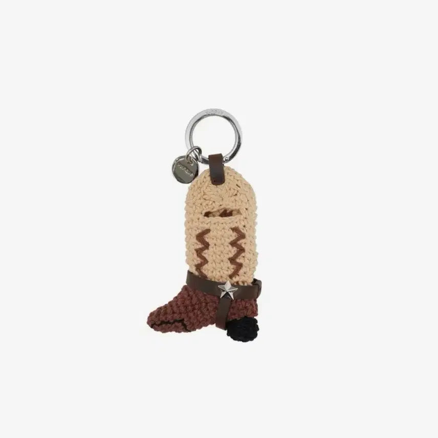 [BUNJANG] Vrunk Crochet Western Boots Charm / 분크 부츠 키링