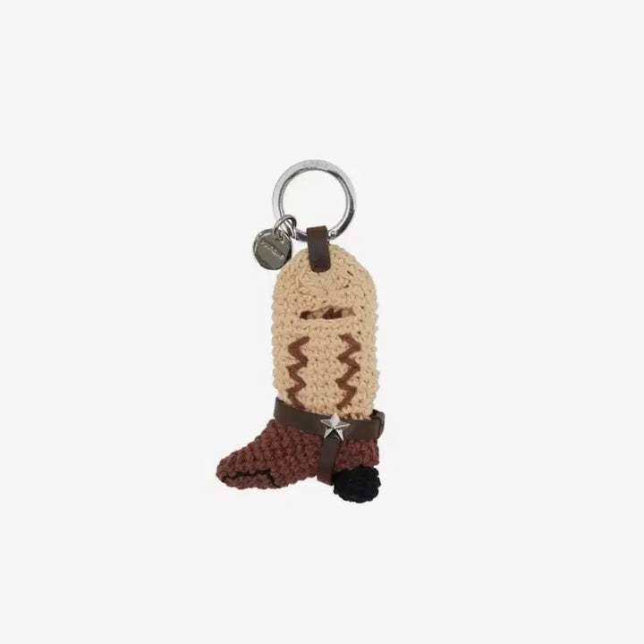 [BUNJANG] Vrunk Crochet Western Boots Charm / 분크 부츠 키링
