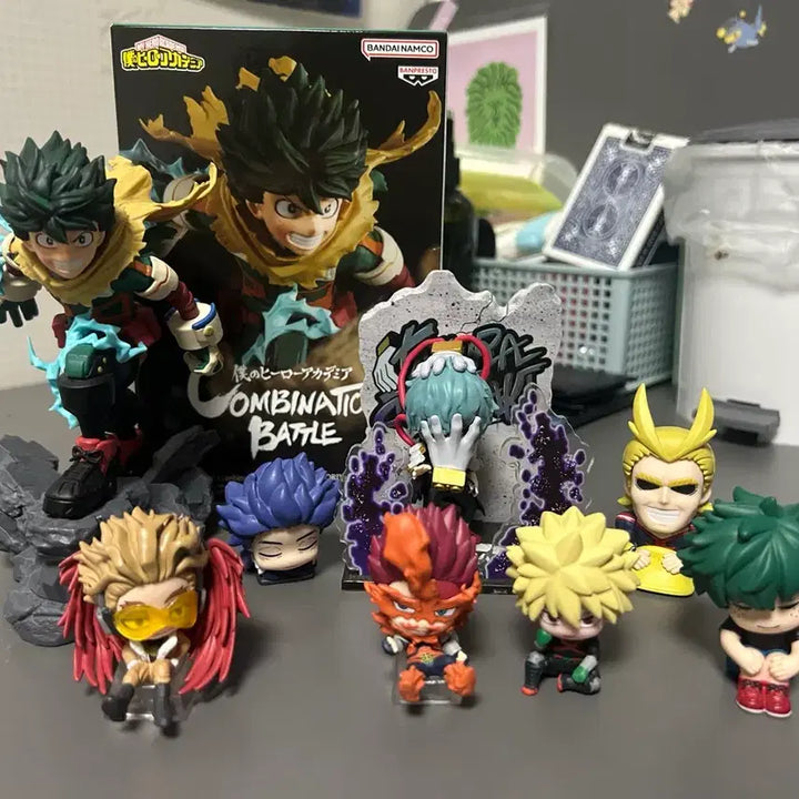 [BUNJANG] My Hero Academia Midoriya Izuku Combination Battle Figure &amp; Gacha Set / (개봉) 나히아 히로아카 미도리야 이즈쿠 콤비네이션 배틀 &amp; 나히아 가챠
