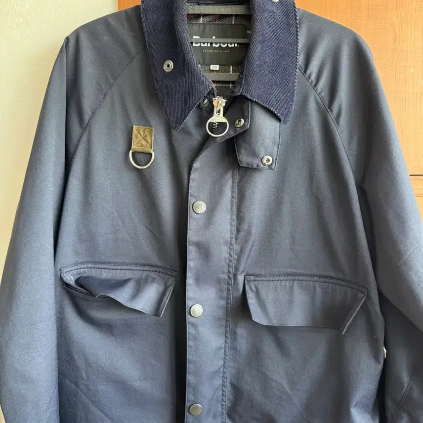 [SOLD OUT] [100-105] 바버 네이비 자켓