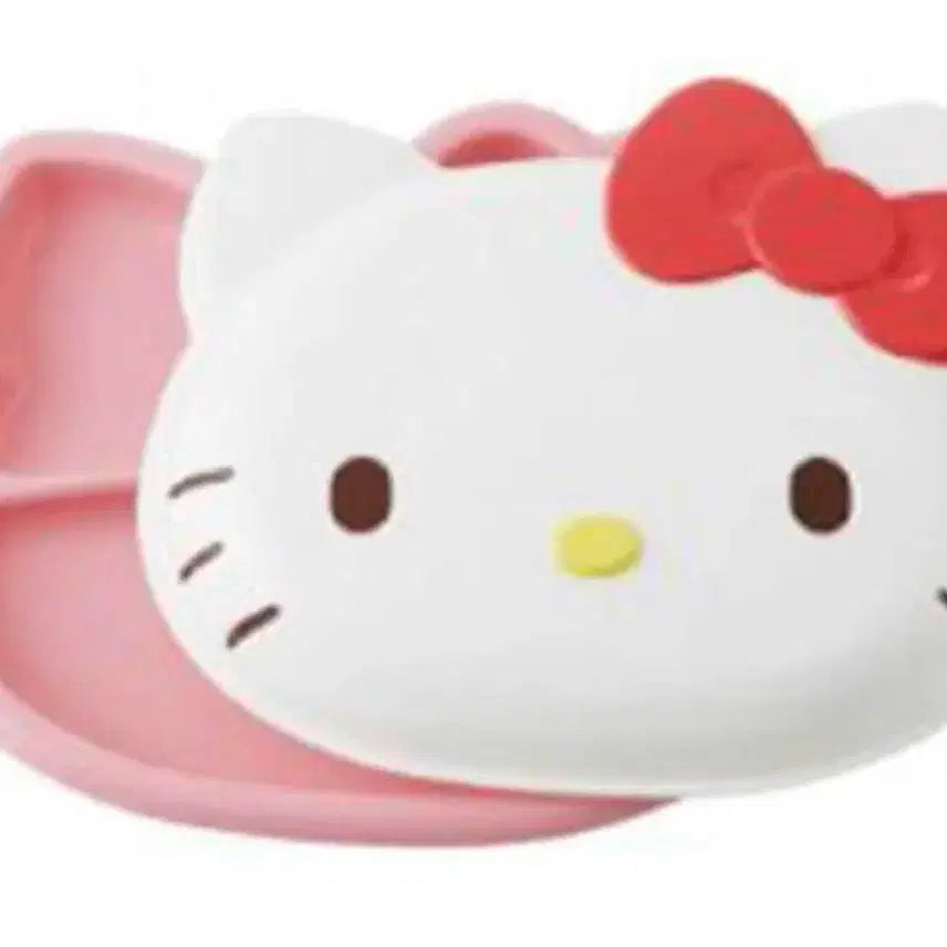 [BUNJANG] Hello Kitty Face Lunch Plate / 헬로키티 얼굴 식판
