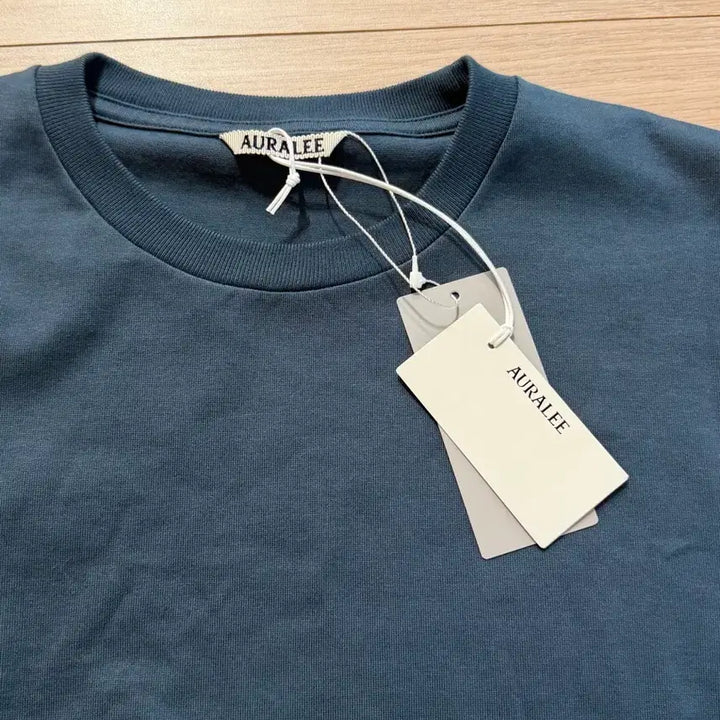 [BUNJANG] Auralee Cotton Short Sleeve T-Shirt Deep Green M / 오라리 코튼 반팔티셔츠 딥그린