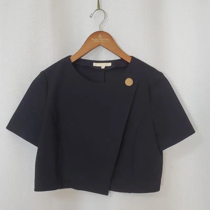 [BUNJANG] Maje Cropped Jacket - Black / 마쥬 크롭자켓 여성2