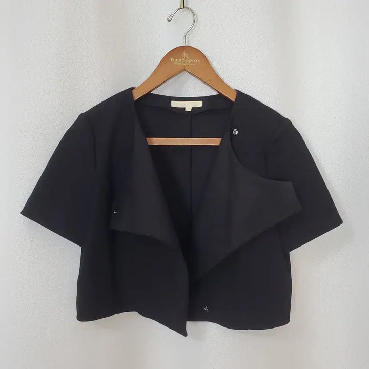 [BUNJANG] Maje Cropped Jacket - Black / 마쥬 크롭자켓 여성2