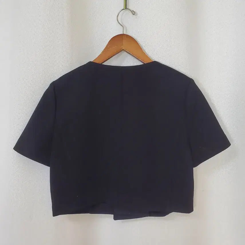 [BUNJANG] Maje Cropped Jacket - Black / 마쥬 크롭자켓 여성2
