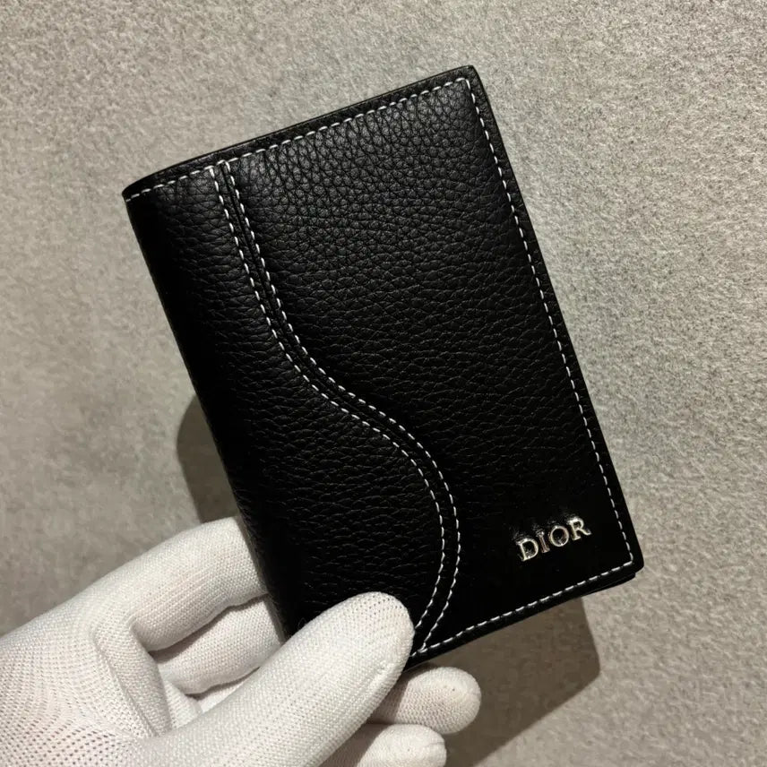 [BUNJANG] Dior Saddle Organizer / [정품(선물가능)/OS] 디올 그레인드 카프스킨 새들 오거나이저