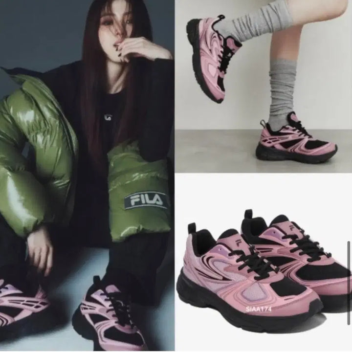 [BUNJANG] Fila Han So Hee Sneakers 245 / 휠라 한소희 운동화 245(10분착용)