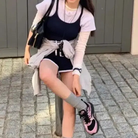 [BUNJANG] Fila Han So Hee Sneakers 245 / 휠라 한소희 운동화 245(10분착용)