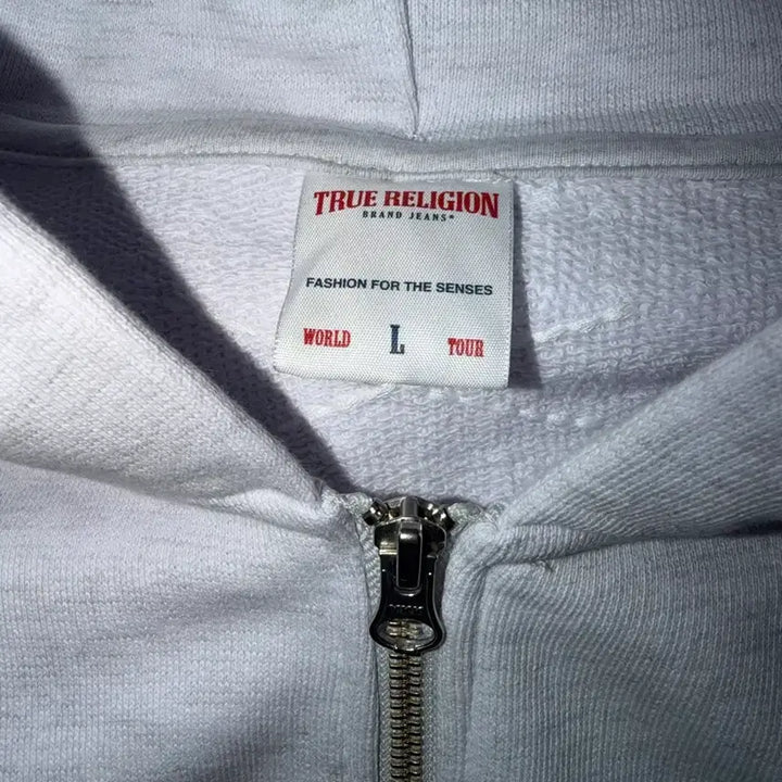 [BUNJANG] True Religion R Point Hoodie Zip-up / 트루릴리젼 r포인트 후드집업