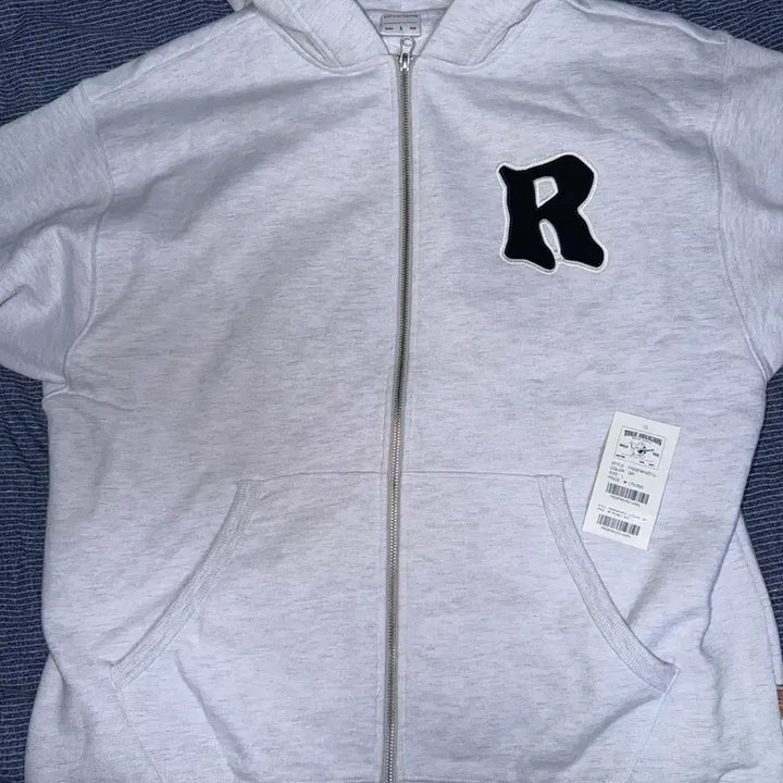 [BUNJANG] True Religion R Point Hoodie Zip-up / 트루릴리젼 r포인트 후드집업