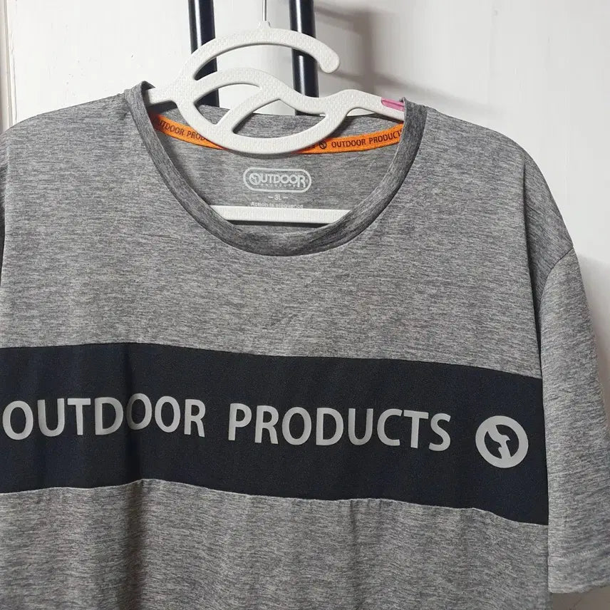 [BUNJANG] Outdoor Products Gray Short Sleeve T-shirt / 아웃도어프로덕츠 반팔 그레이 3XL 115