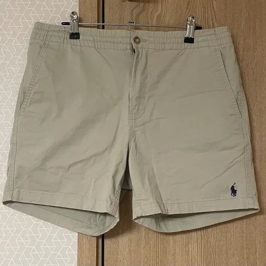 [SOLD OUT] 정품 폴로 프렙스터 반바지 베이지 M