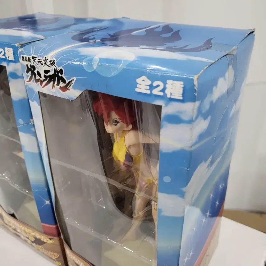[BUNJANG] Gurren Lagann Yoko &amp; Nia Summer Beach Figure Set / 그렌라간 요코 + 니아 썸머 비치 set