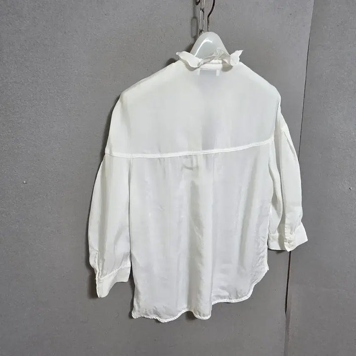 [BUNJANG] Sandro White Blouse / 산드로 흰색 블라우스 1   n4406