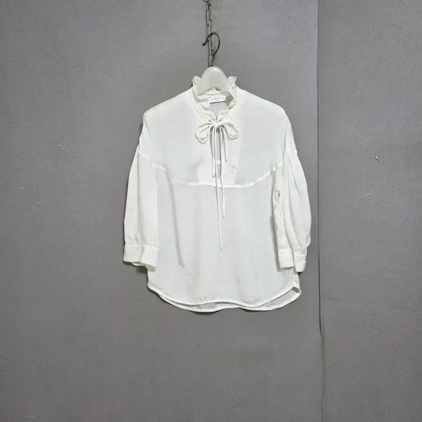 [BUNJANG] Sandro White Blouse / 산드로 흰색 블라우스 1   n4406