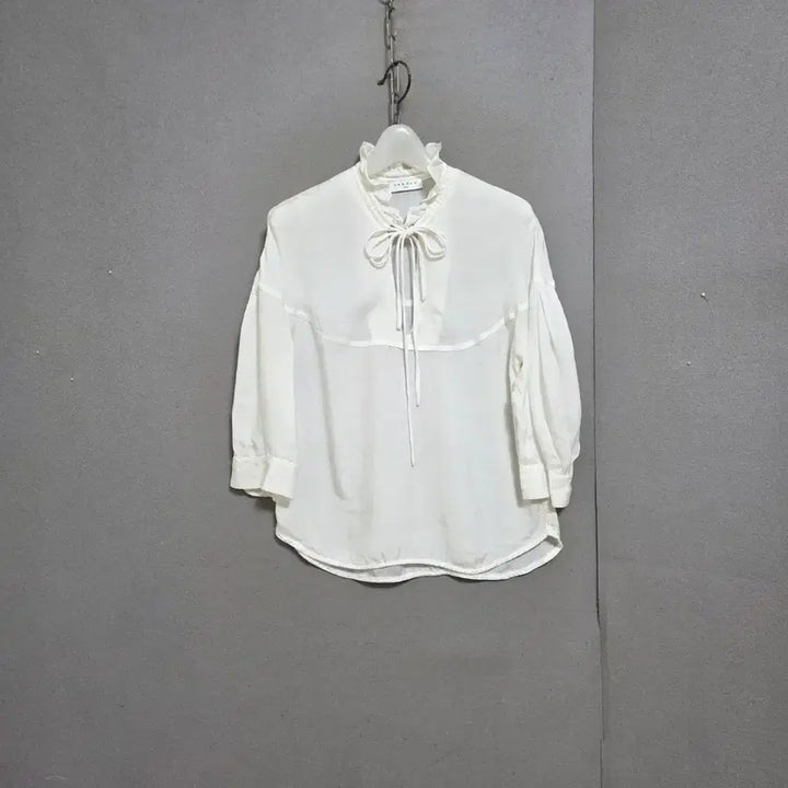 [BUNJANG] Sandro White Blouse / 산드로 흰색 블라우스 1   n4406