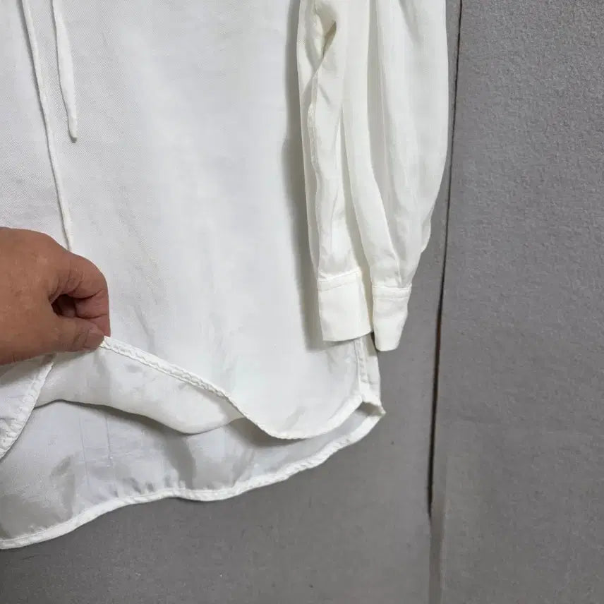 [BUNJANG] Sandro White Blouse / 산드로 흰색 블라우스 1   n4406