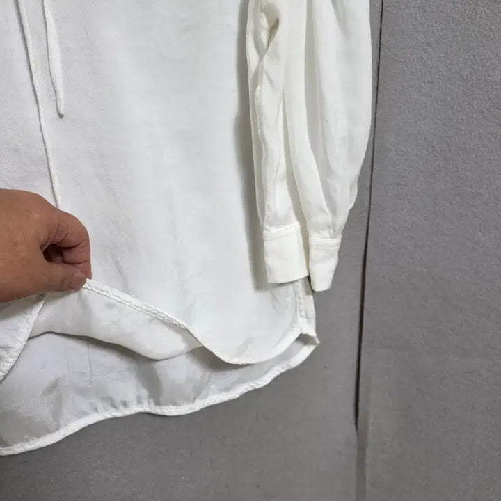[BUNJANG] Sandro White Blouse / 산드로 흰색 블라우스 1   n4406