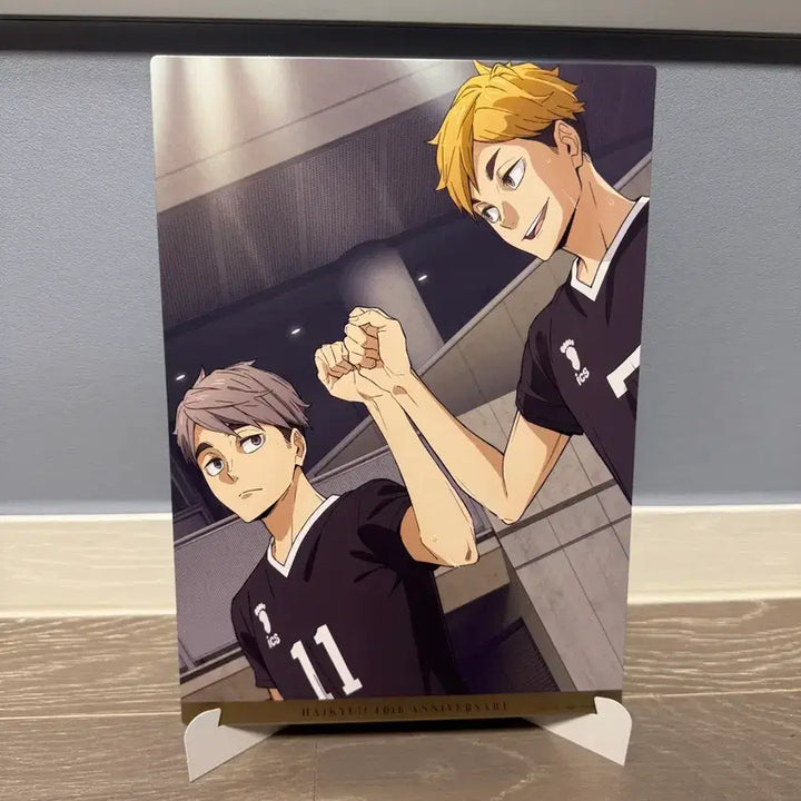 [BUNJANG] Haikyu 10th Anniversary Illustration Board Inarizaki Miya Twins / 하이큐 10주년 일러스트 보드 이나리자키 미야 쌍둥이