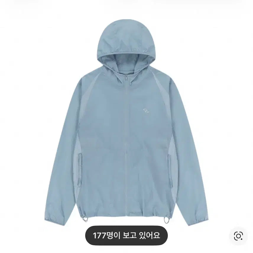 [BUNJANG] Sansan Gear Paneled Jacket Sky Blue / 산산기어 Sansan Gear Paneled Jacket Sky Blue