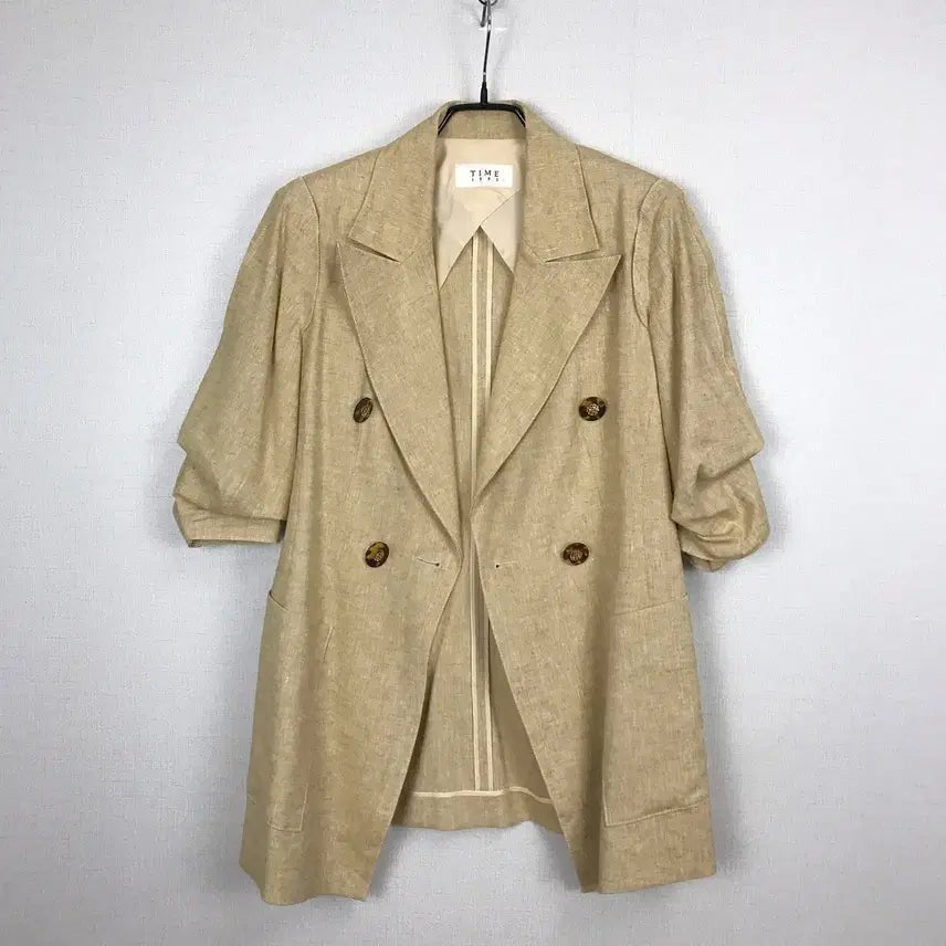 [BUNJANG] TIME Linen Jacket (Women&