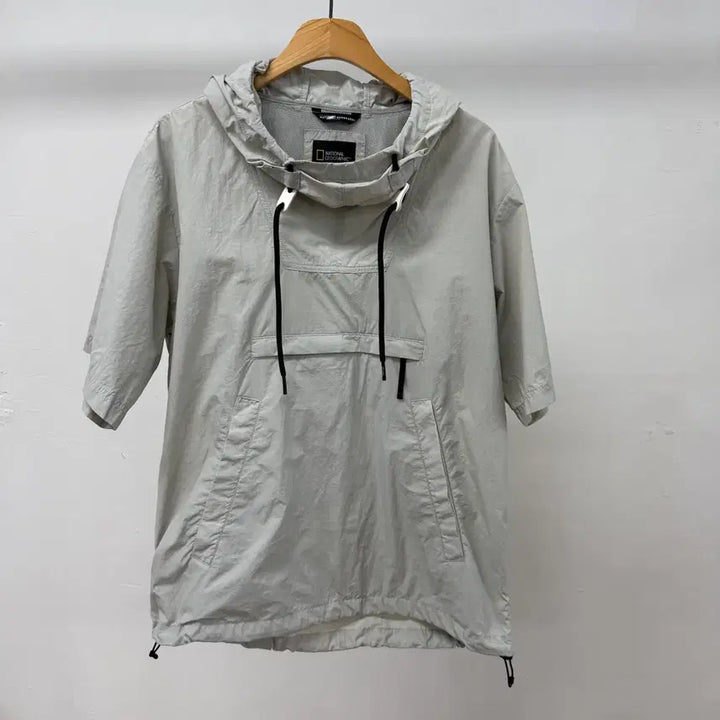 [BUNJANG] National Geographic Anorak Short Sleeve Windbreaker (L) / 내셔널지오그래픽 아노락 반팔 바람막이 L 남녀공용 JS45