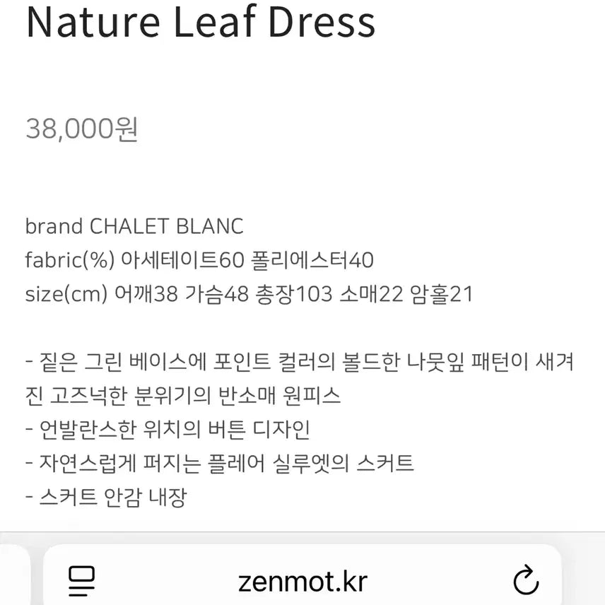 [BUNJANG] CHALET BLANC Vintage Green Ethnic Short Sleeve Dress / 일본빈티지 히피 에스닉 그린 반팔 원피스