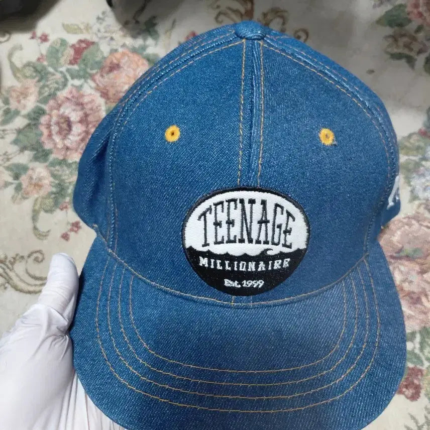 [BUNJANG] TEENAGE MILLIONAIRE Denim Baseball Cap / TEENAGE MILLIONAIRE데님 볼캡