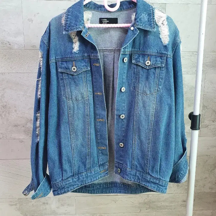[BUNJANG] Codes Combine Oversized Denim Jacket / (상태좋음)코데즈컴바인 청자켓 오버핏55~77