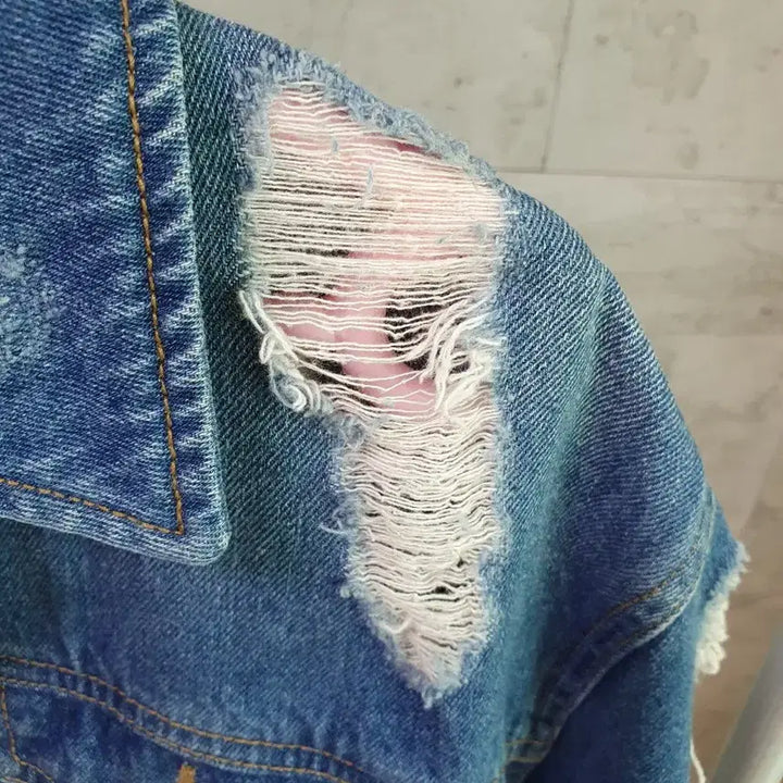 [BUNJANG] Codes Combine Oversized Denim Jacket / (상태좋음)코데즈컴바인 청자켓 오버핏55~77