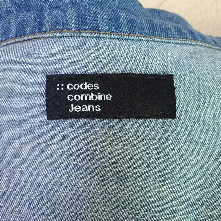 [BUNJANG] Codes Combine Oversized Denim Jacket / (상태좋음)코데즈컴바인 청자켓 오버핏55~77