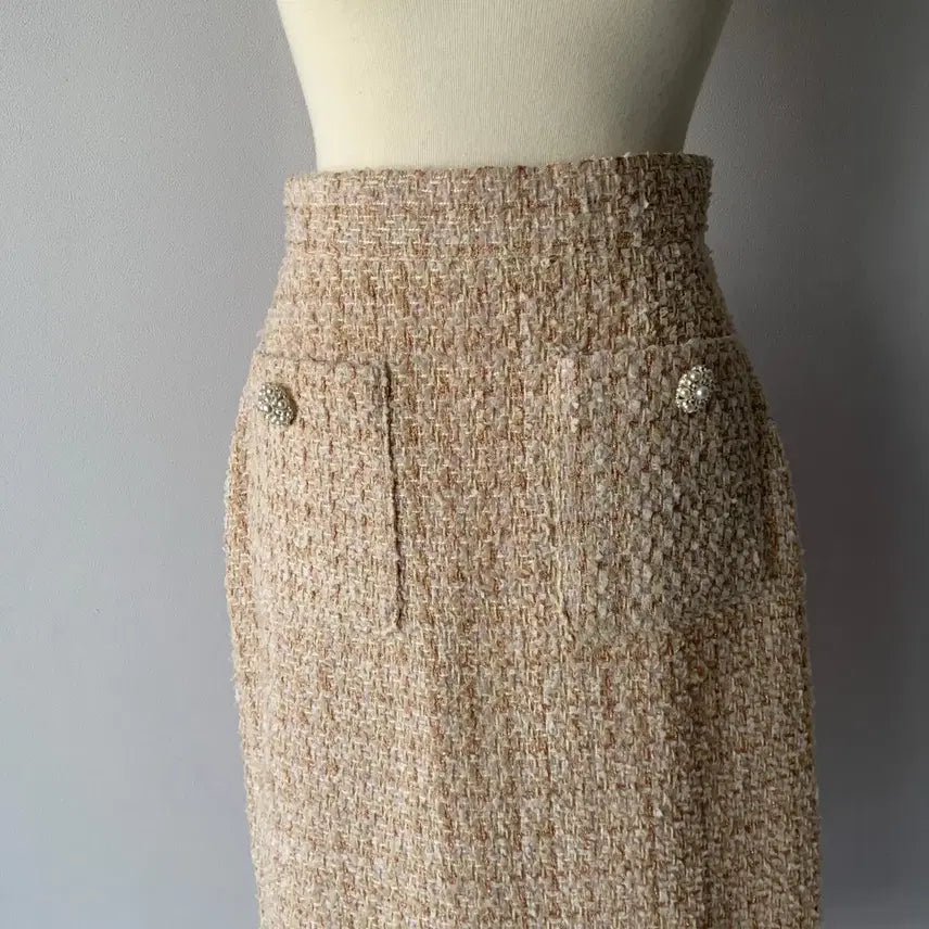 [BUNJANG] 25 The IZ Collection Tweed Skirt / 25 더아이잗 컬렉션 트위드 스커트
