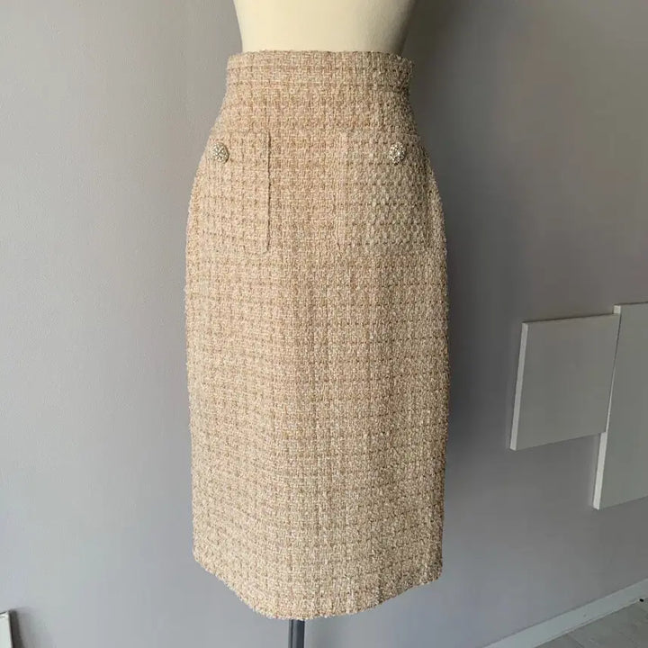[BUNJANG] 25 The IZ Collection Tweed Skirt / 25 더아이잗 컬렉션 트위드 스커트
