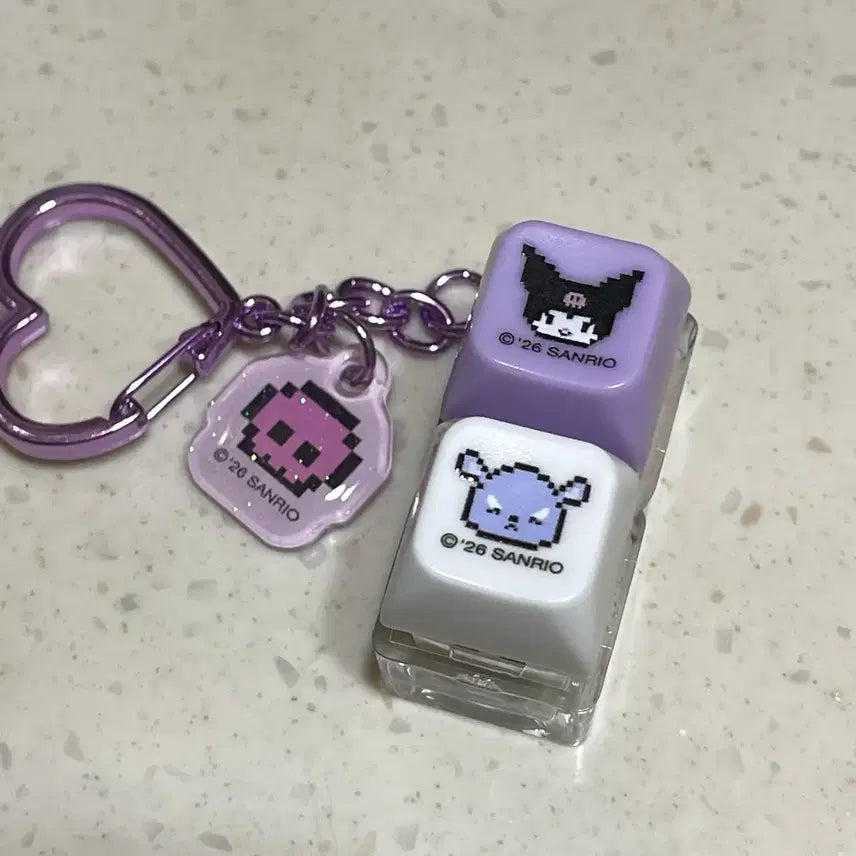 [SOLD OUT] 산리오 쿠로미 LED 키캡