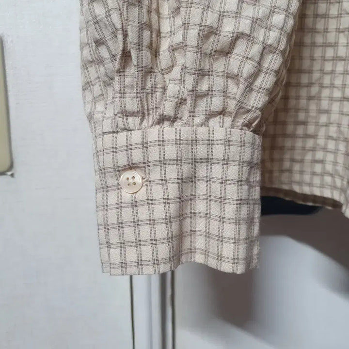 [BUNJANG] MIXXO Checked Blouse (Women&